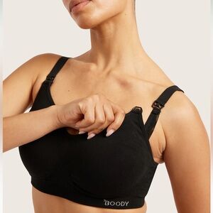 BOODY Black Nursing Bra with Drop-Down Clips